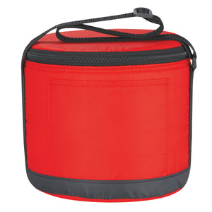 Cans-To-Go Round Kooler Bag - Red