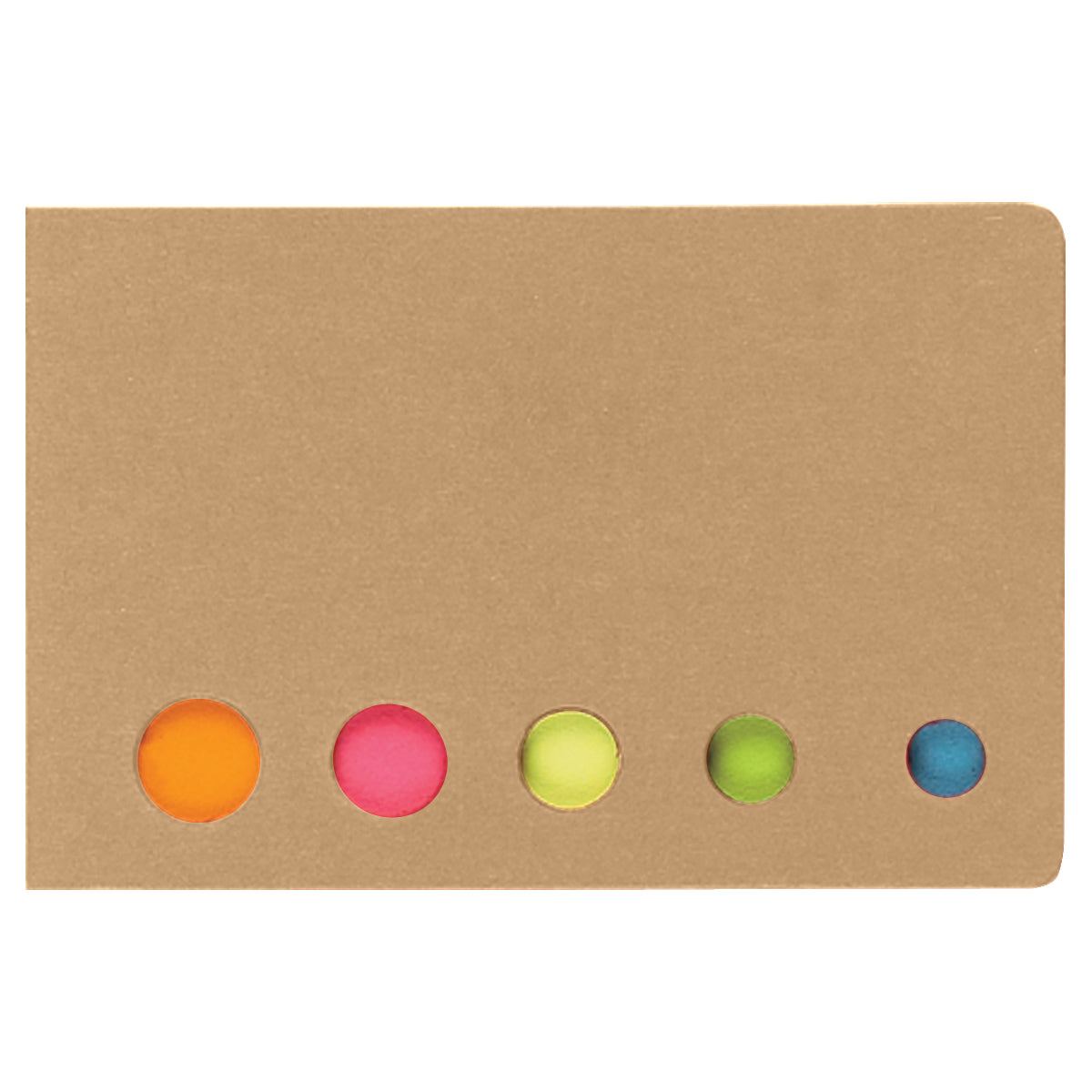 Sticky Flags In Pocket Case - Natural