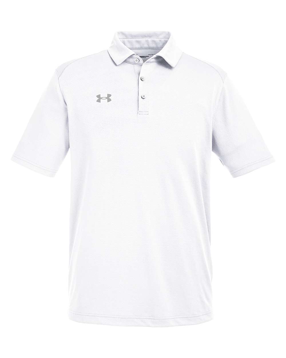 Under Armour Men's Tech™ Polo - White/ Mod Grey
