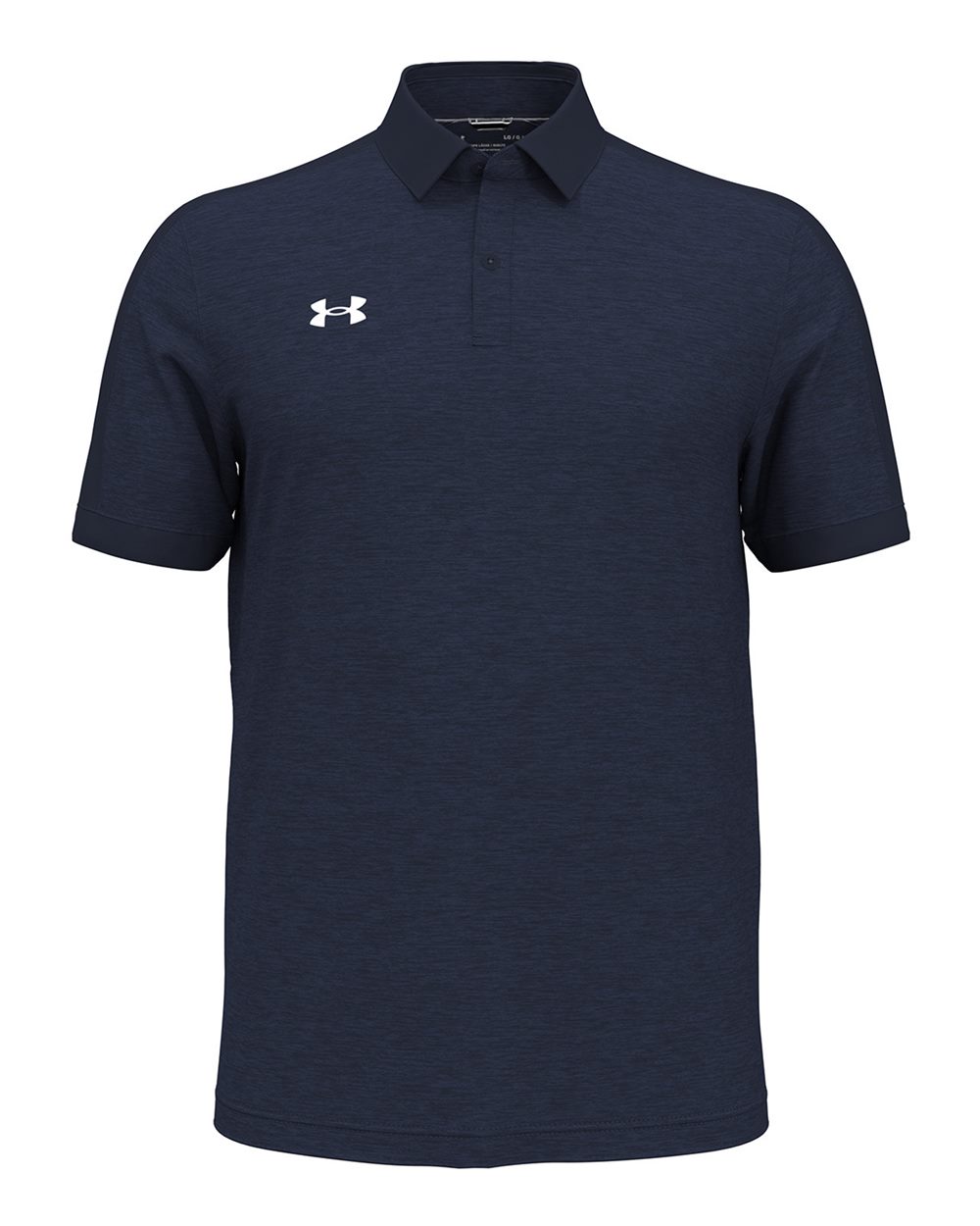 Under Armour Men's Trophy Level Polo - Midnight Navy/ White