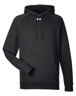 Under Armour Men's Rival Fleece Hooded Sweatshirt - Black