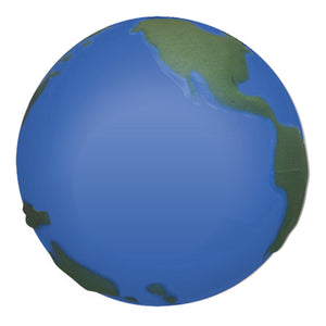 Globe Shape Stress Reliever - Blue