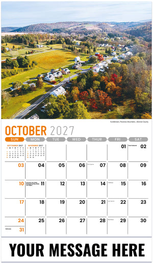 Scenes of Pennsylvania - 2027 Promotional Calendar