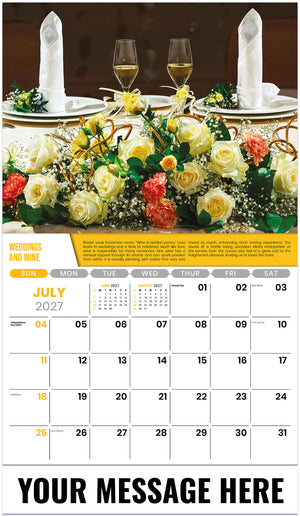 Vintages - 2027 Promotional Calendar