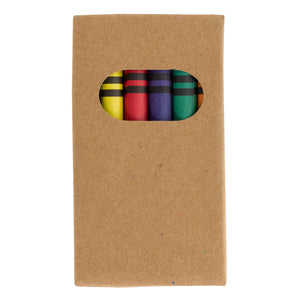 6-Piece Crayon Set - Natural