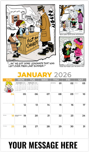 Dennis The Menace - 2026 Promotional Calendar