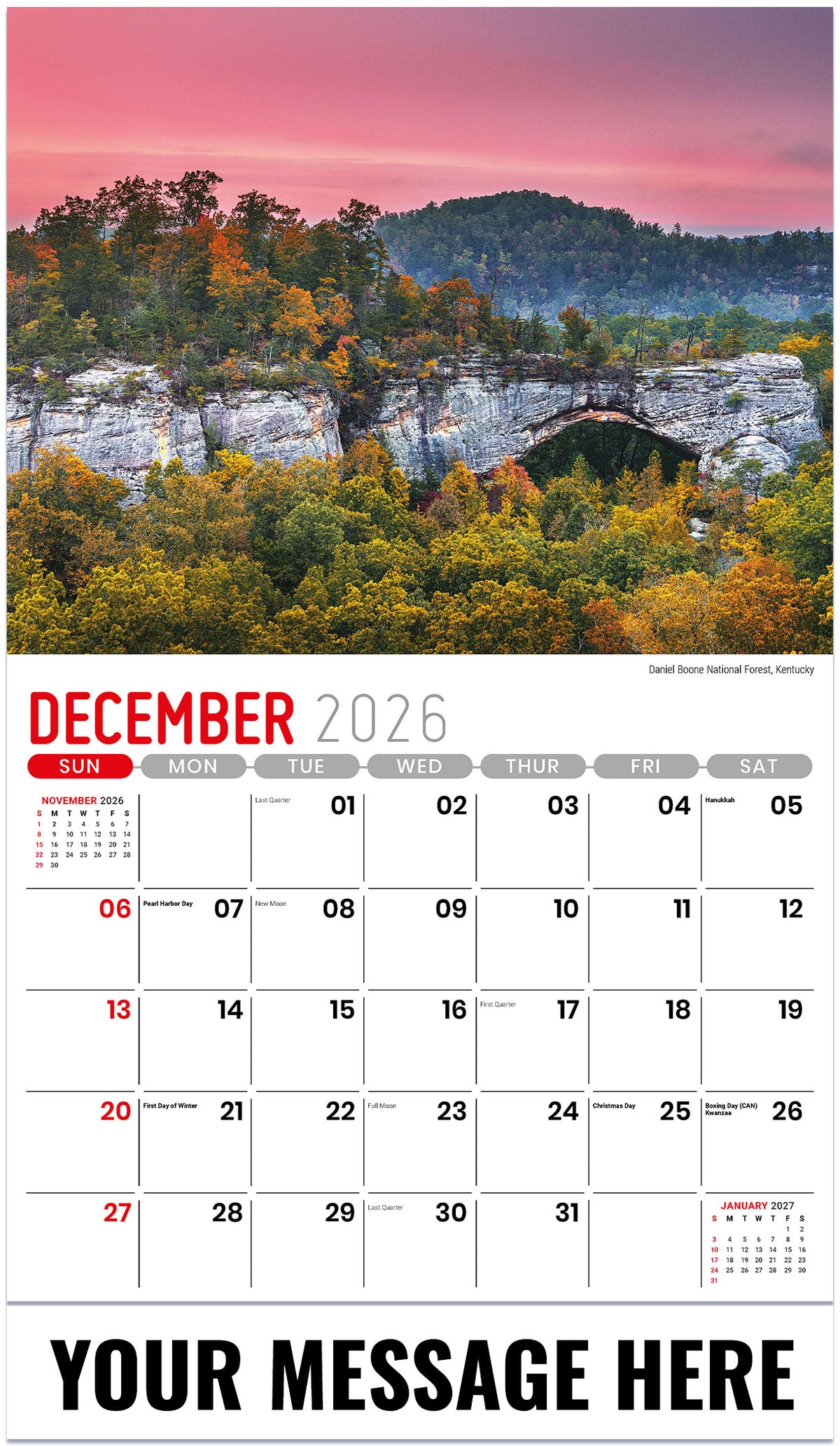 Scenes of Southeast USA - 2027 Promotional Calendar