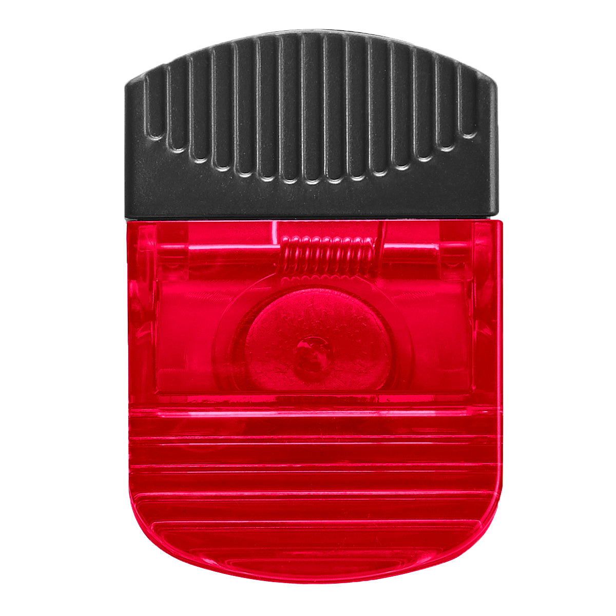 WIDE RECTANGLE CLIP - Red