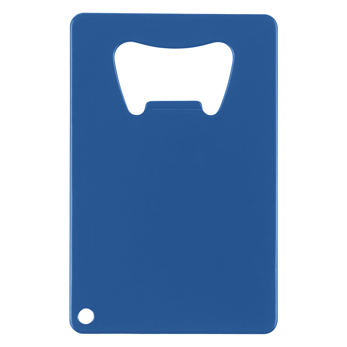 Credit Card Shaped Bottle Opener - Blue