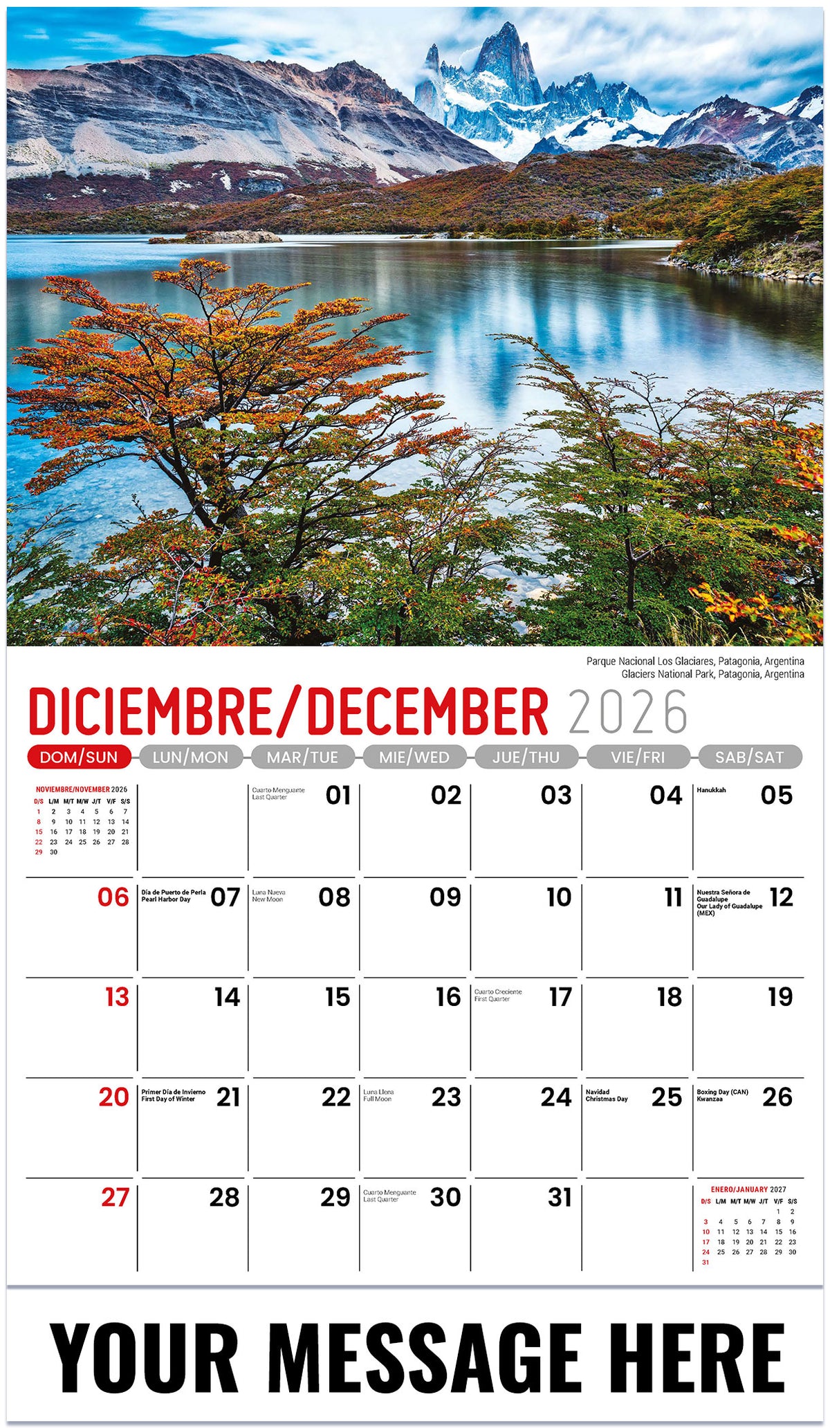 Beauty of Latin America (Bilingual) - 2027 Promotional Calendar