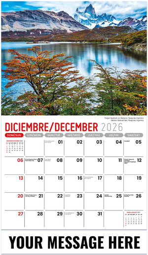 Beauty of Latin America (Bilingual) - 2027 Promotional Calendar