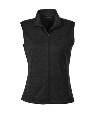 Devon & Jones Ladies' Newbury Mélange Fleece Vest