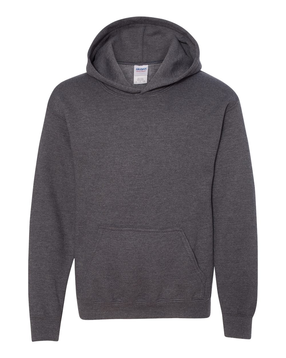 Gildan Youth Heavy Blend™ Hooded Sweatshirt - Dark Heather