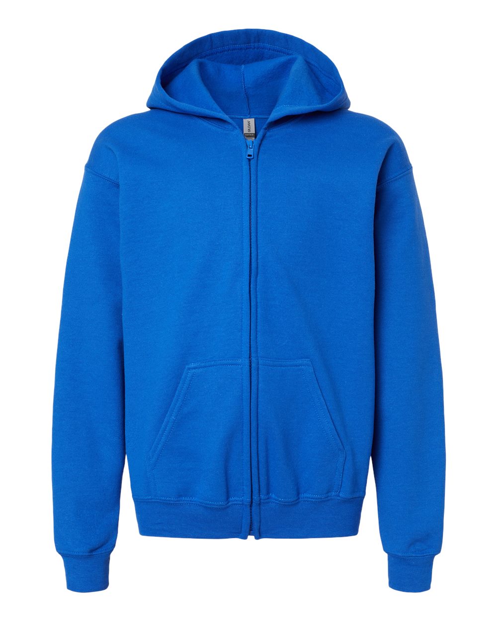 Gildan Youth Heavy Blend™ Youth Full-Zip Hooded Sweatshirt - Royal
