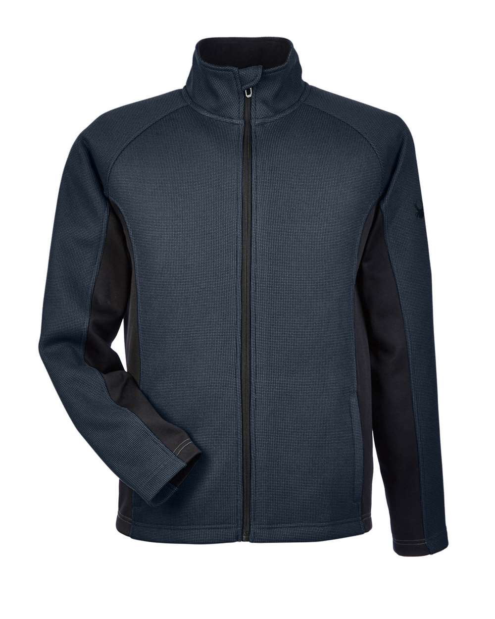Spyder Men's Constant Full-Zip Sweater Fleece Jacket - Frontier/ Black