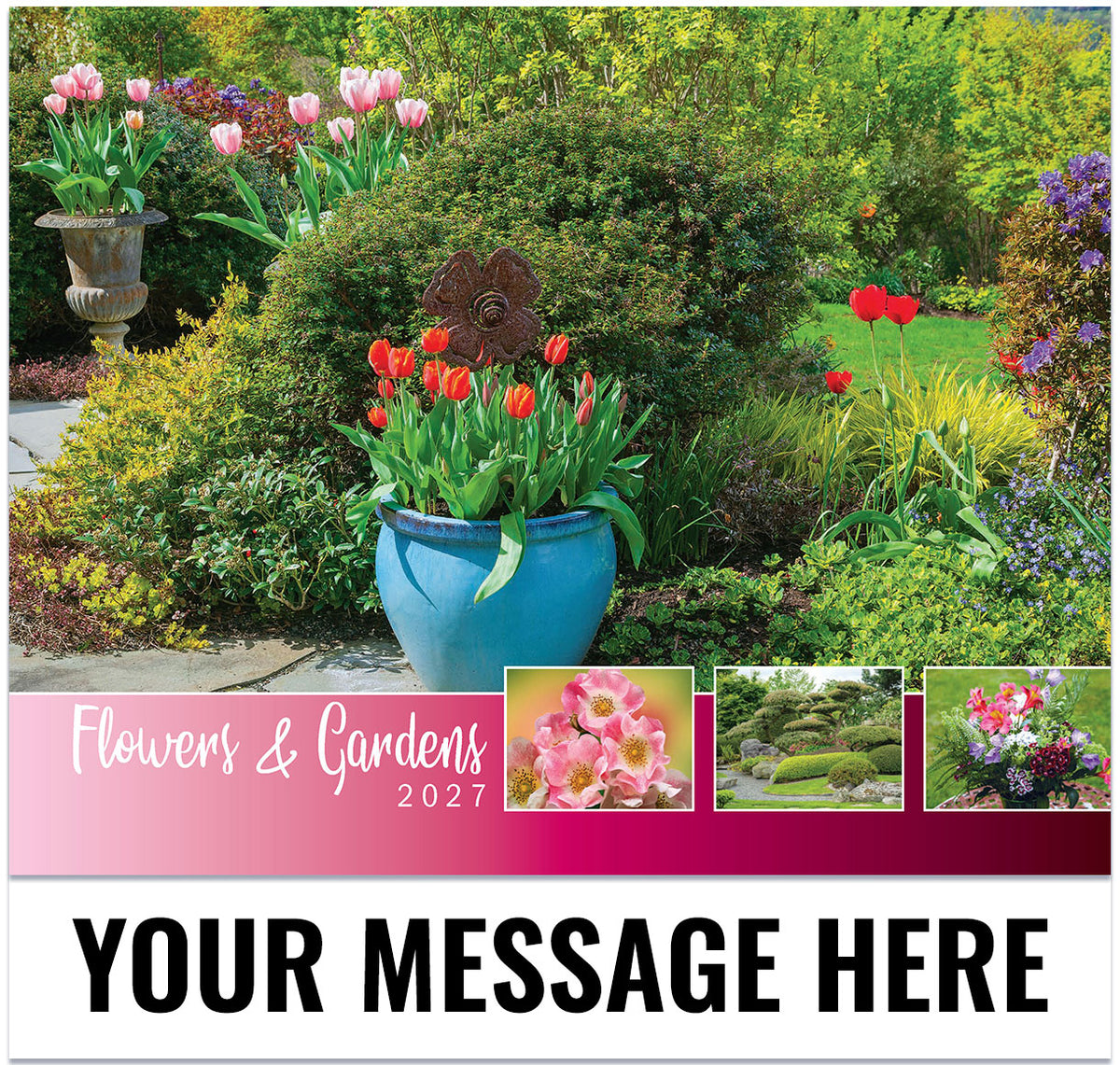 Flowers and Gardens - 2027 Promotional Calendar