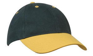 Heavyweight Sports Cap Two Tone - Charcoal With Black