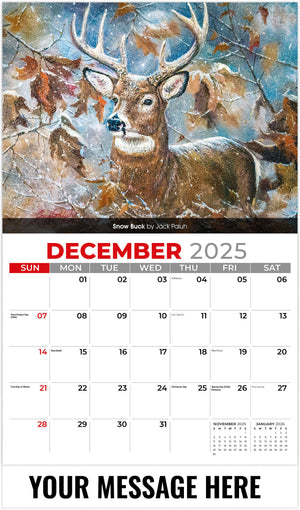 Wildlife Portraits - 2026 Promotional Calendar