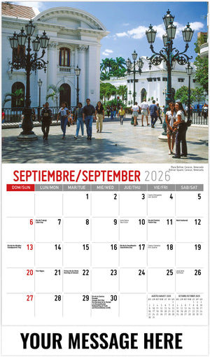 Beauty of Latin America (Bilingual) - 2026 Promotional Calendar