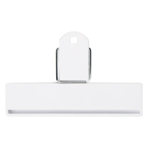 4" Bag Clip - White