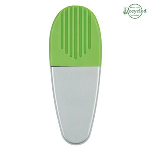 Alligator Clip - Silver With Lime