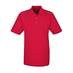 Core365 Origin Performance Pique Polo with Reflective Piping - Men's AC88181R (Red)