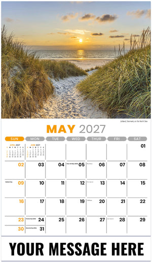 Sun, Sand & Surf - 2027 Promotional Calendar