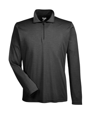 Team 365 Men's Zone Sonic Heather Performance Quarter-Zip