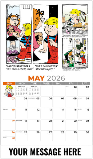 Dennis The Menace - 2026 Promotional Calendar