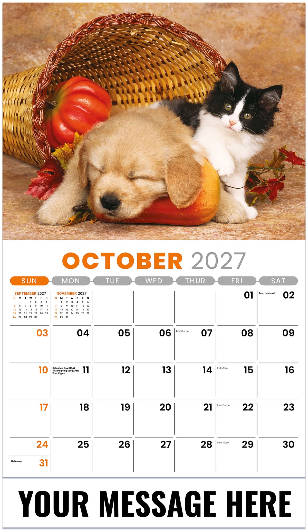 Pets - 2027 Promotional Calendar