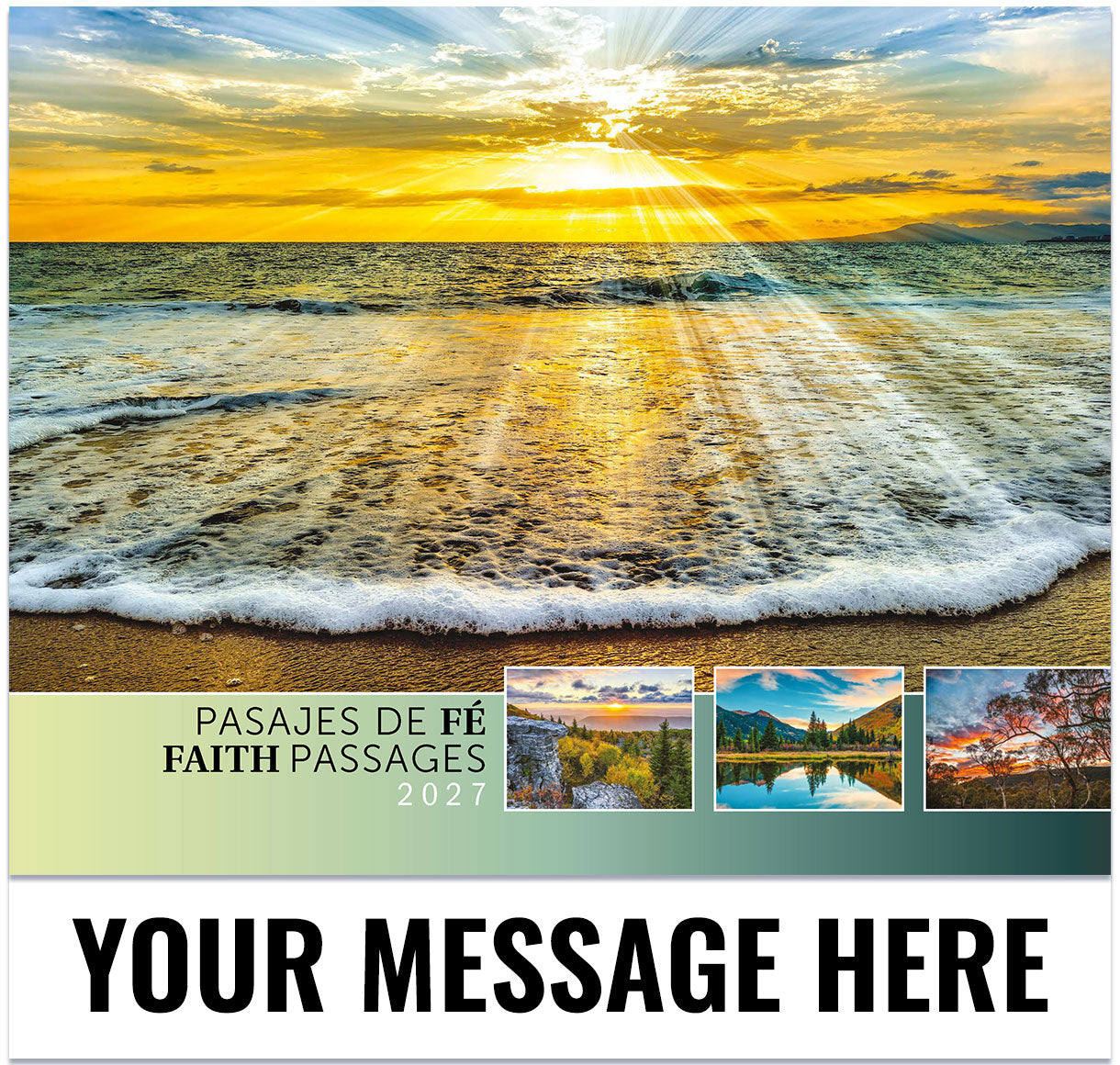 Faith Passages (Bilingual) - 2027 Promotional Calendar