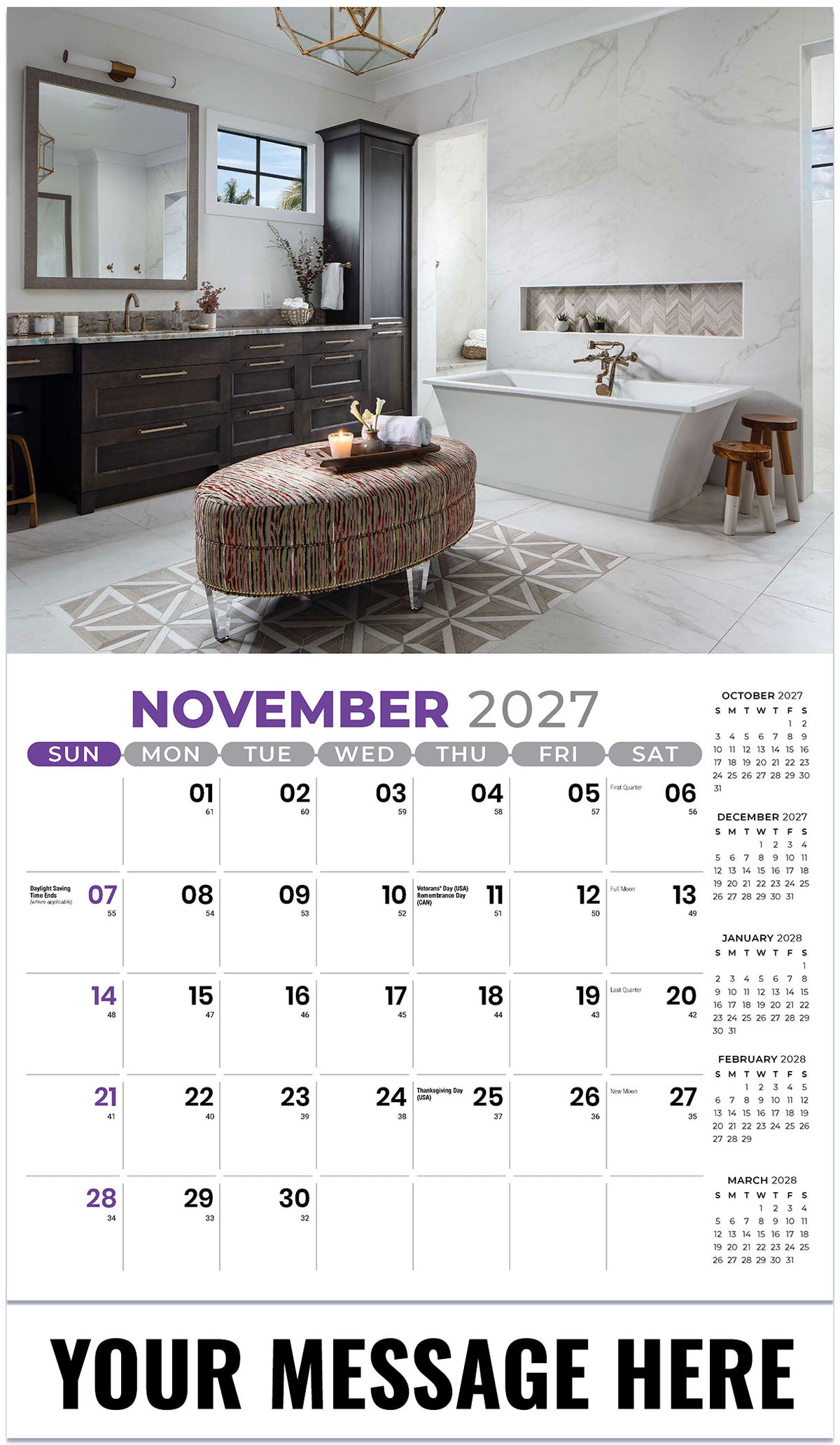 Decor and Design - 2027 Promotional Calendar