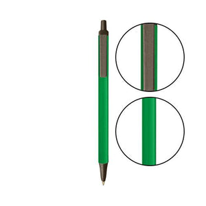 Green BIC® Clic Stic® Pen - Green With Espresso