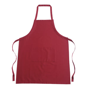 100% Cotton Apron HT_9006 - Red