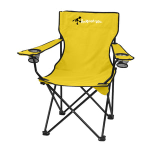 Folding Chair with Carrying Bag - Yellow