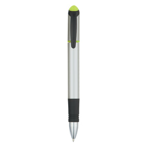 Domain Pen With Highlighter - Silver