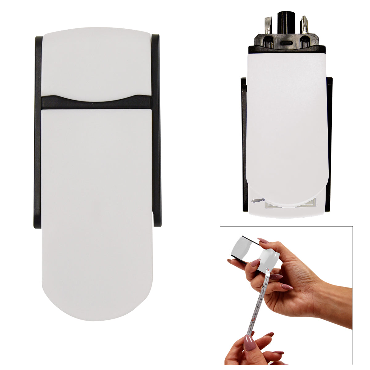 Mini Multi Tool With Stand - White