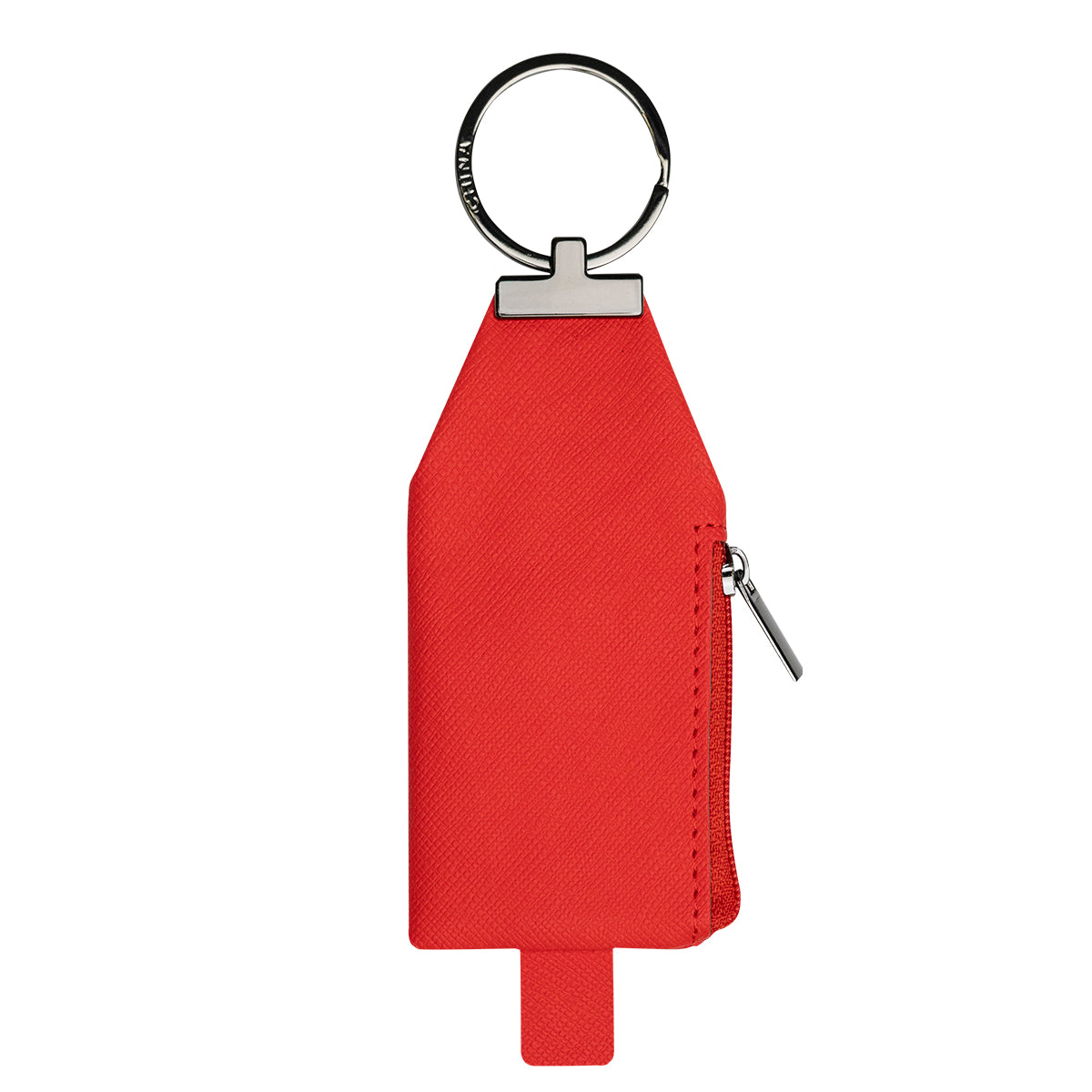 Harley Leatherette Pouch Key Tag - Red