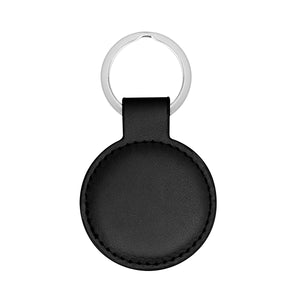 Parker Leatherette Key Tag - Black