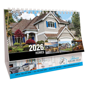 Homes 2026 Promotional Desk Calendar