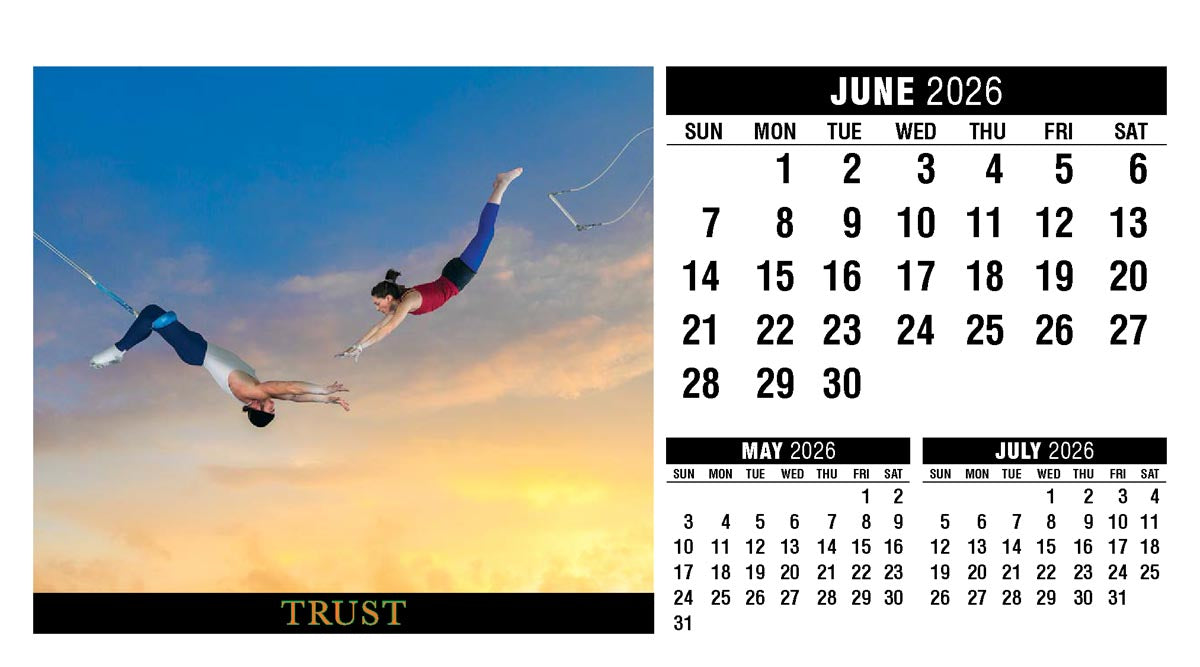 Motivation 2026 Promotional Desk Calendar