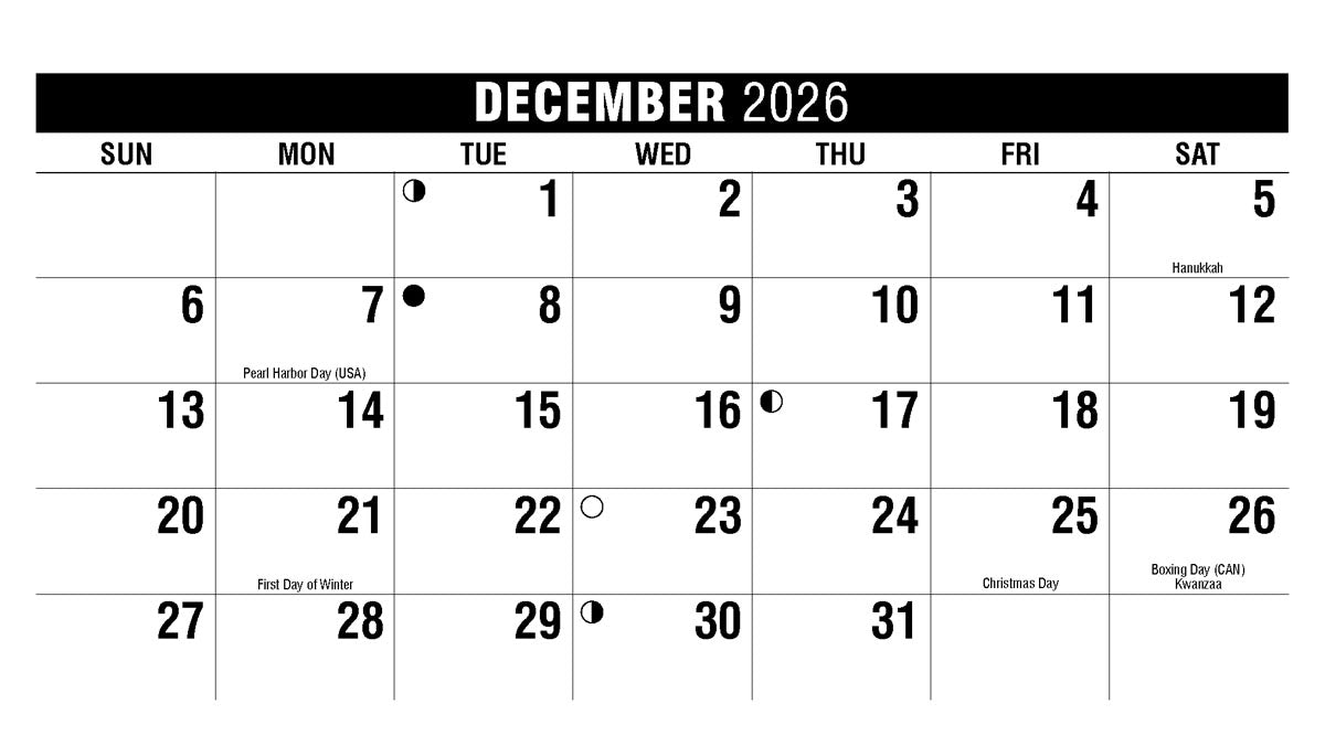 Motivation 2026 Promotional Desk Calendar