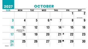 Classic Cars 2027 Promotional Desk Calendar