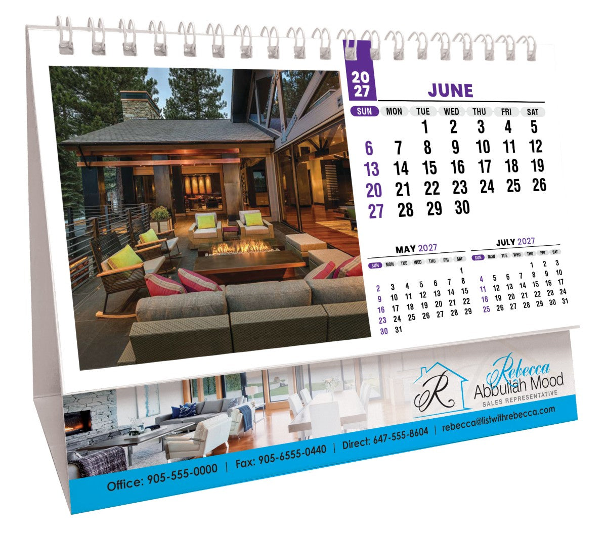 Homes 2027 Promotional Desk Calendar