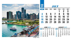 Scenes of America 2027 Promotional Desk Calendar