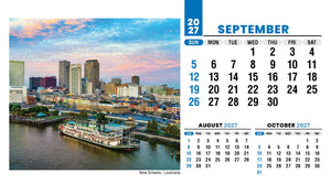 Scenes of America 2027 Promotional Desk Calendar