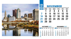 Scenes of America 2027 Promotional Desk Calendar