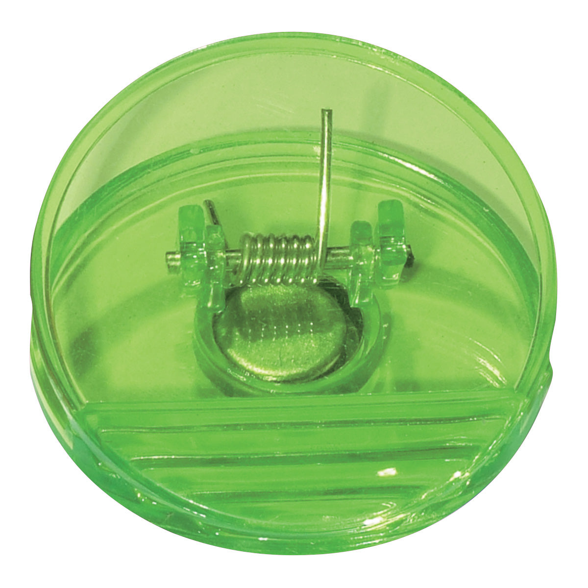 Round Shape Clip - Translucent Lime