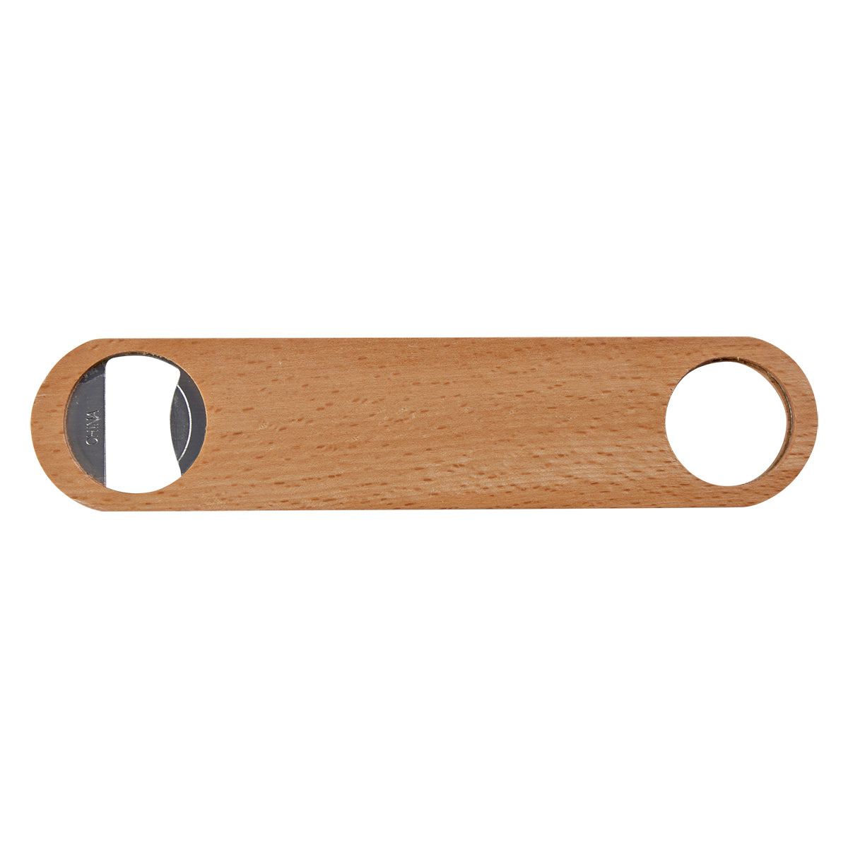 Large Wood Bottle Opener - Wood Color