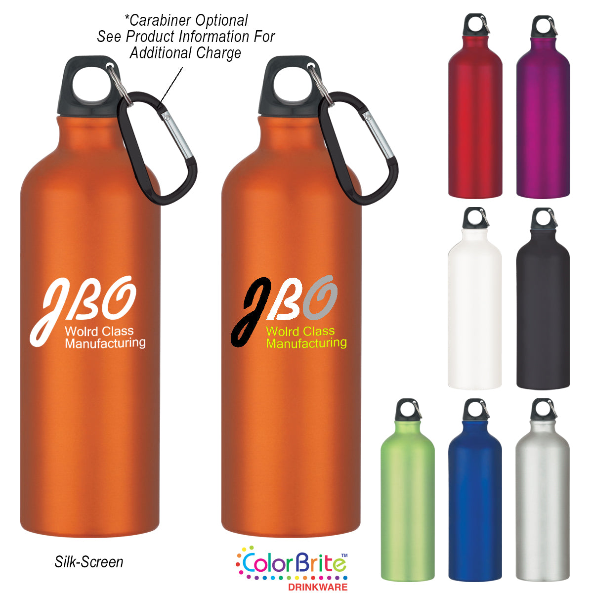 25 Oz. Aluminum Bike Bottle